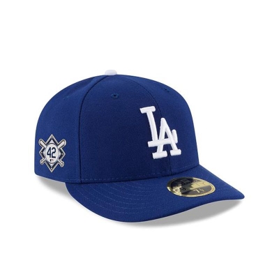 Sapca New Era Los Angeles Dodgers MLB Jackie Robinson Day Low Profile 59FIFTY Fitted - Albastri